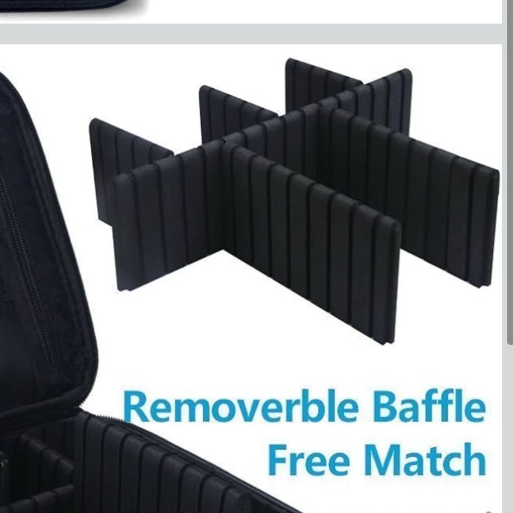 Makeup Case - Large Makeup Bag Professional - image 12